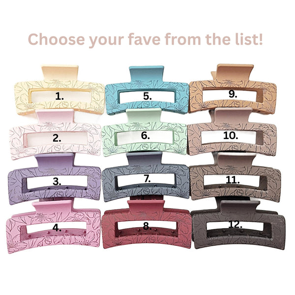 Hair Claw Clip - Medium