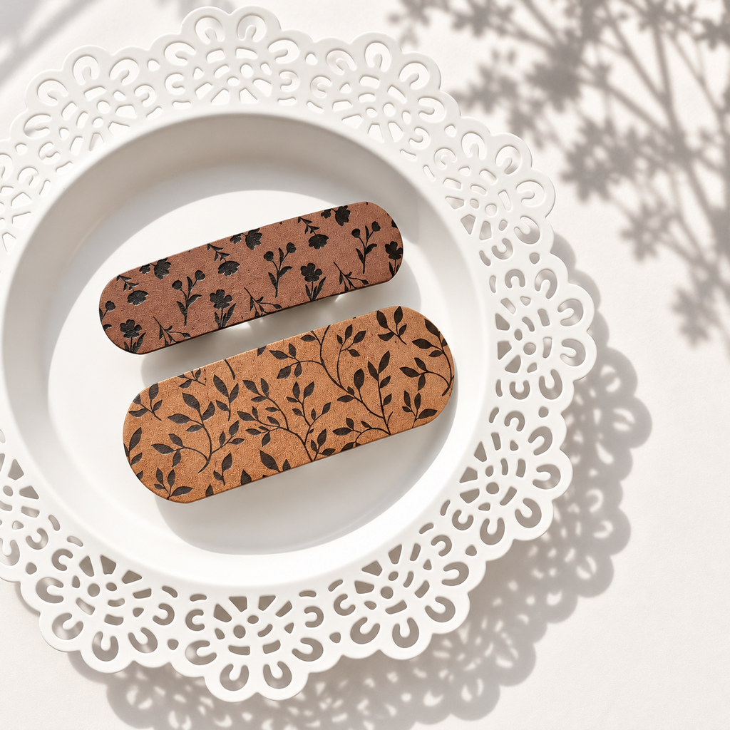 Botanical Hair Barrettes