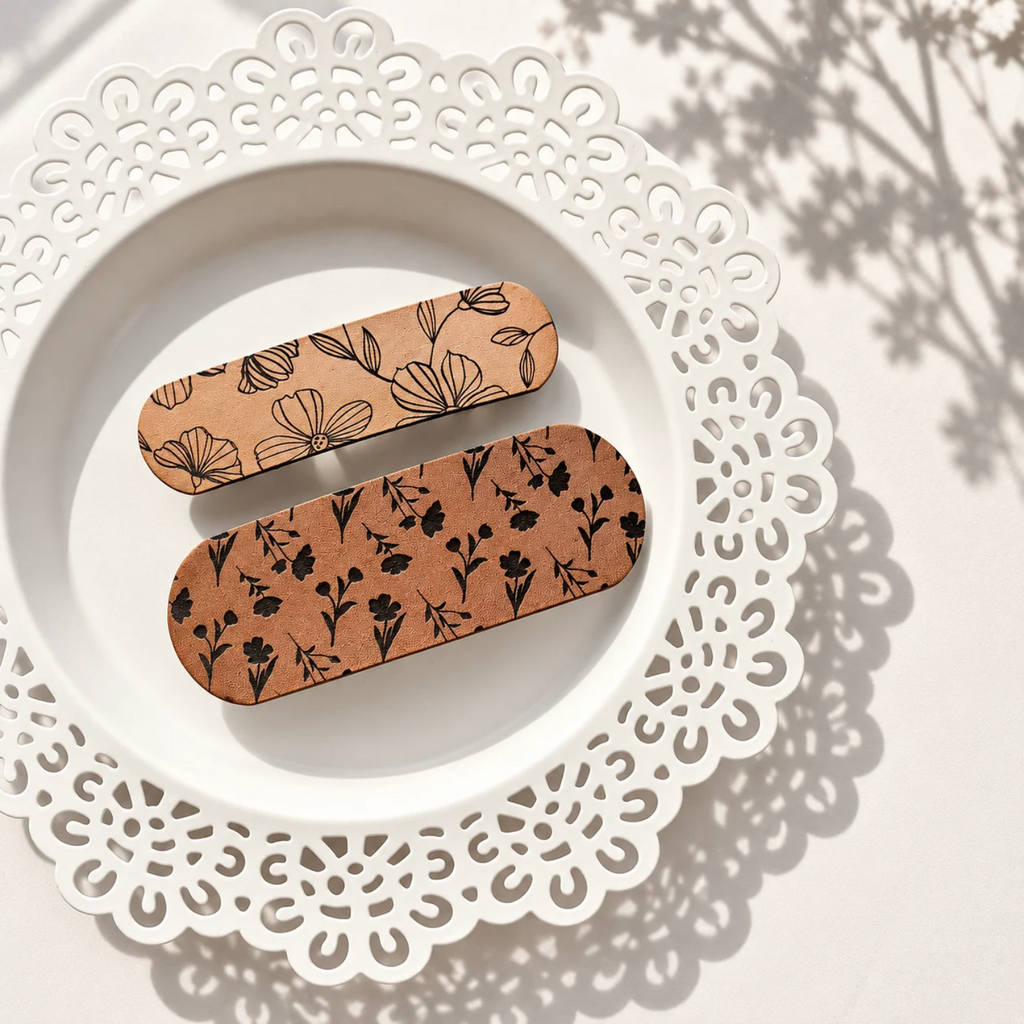 Botanical Hair Barrettes