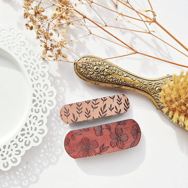 Botanical Hair Barrettes