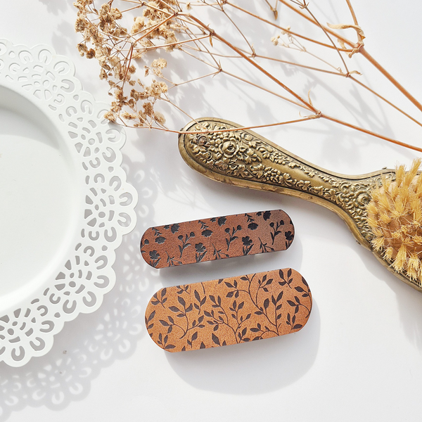 Botanical Hair Barrettes