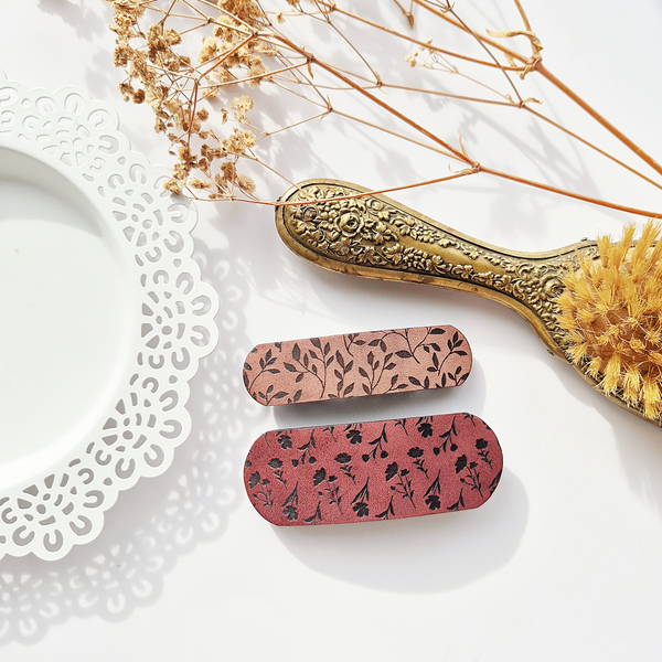 Botanical Hair Barrettes