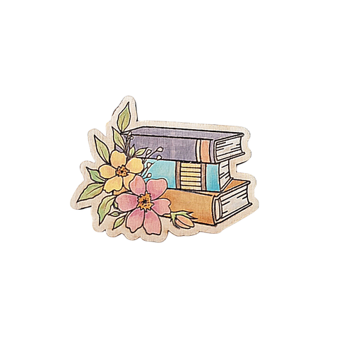 Magnet - Floral Book