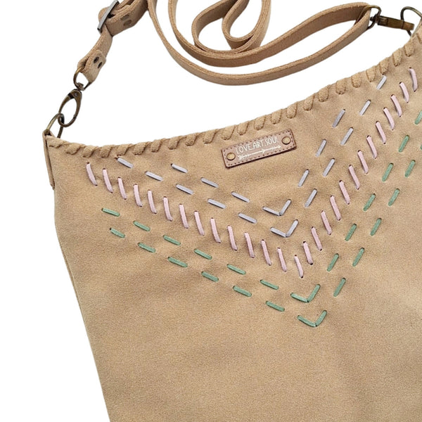 Suede Laced Purse