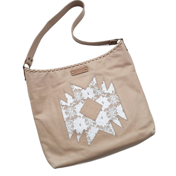 Leather and Lace Aztec Purse