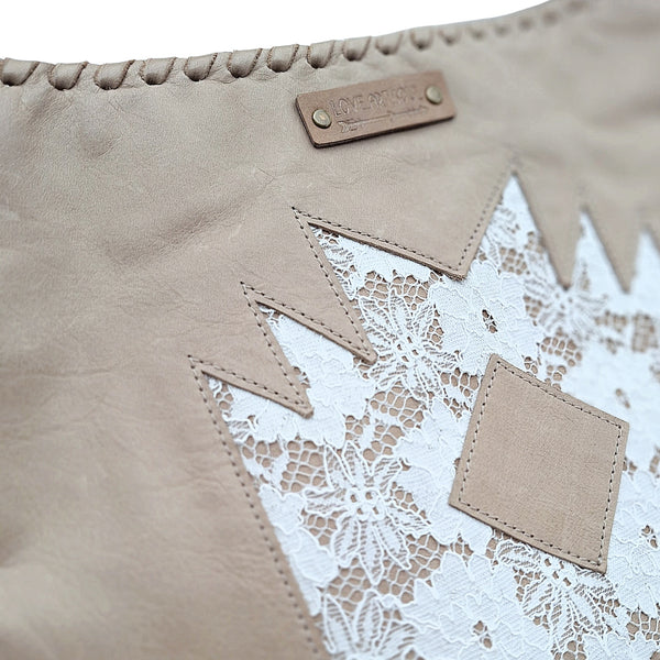Leather and Lace Aztec Purse