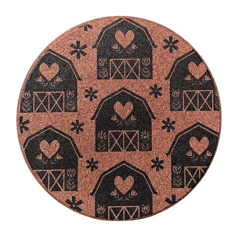 Cork Hot Pot Trivet - Barn