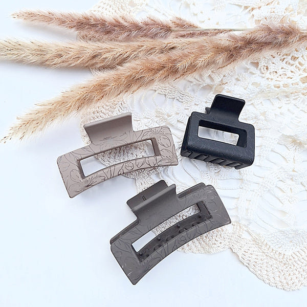 Hair Claw Clips - Set of 3