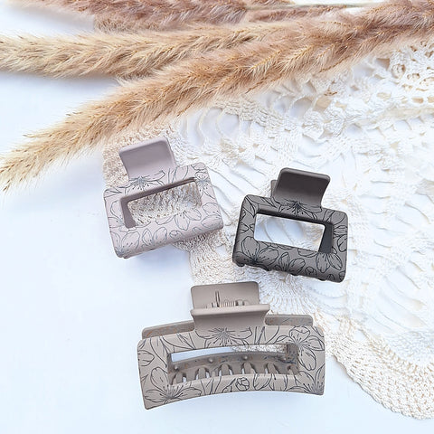 Hair Claw Clips - Set of 3