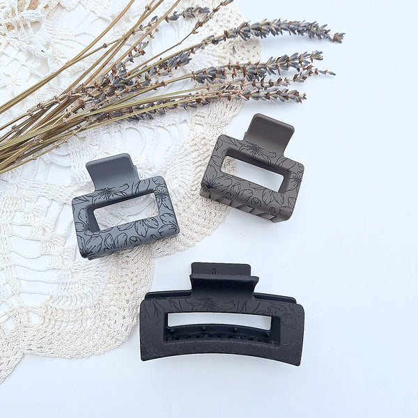 Hair Claw Clips - Set of 3