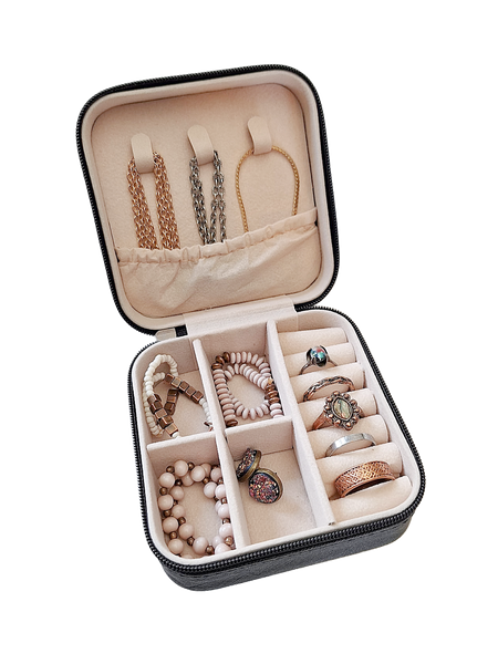 Travel Jewelry Box - Black