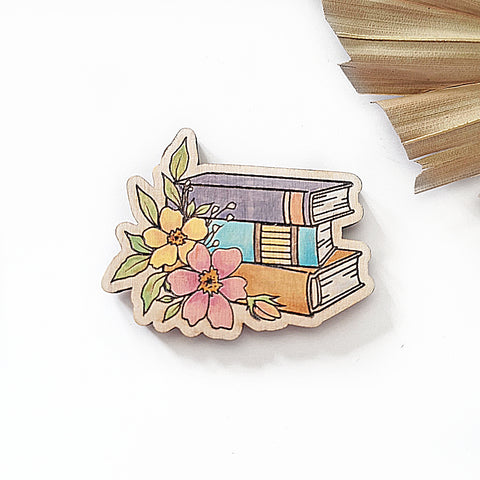 Magnet - Floral Book