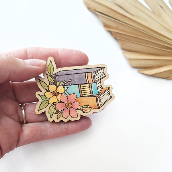 Magnet - Floral Book