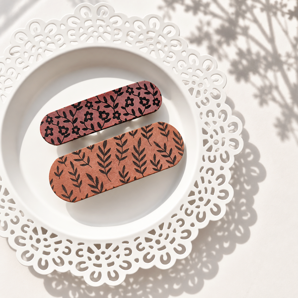 Botanical Hair Barrettes