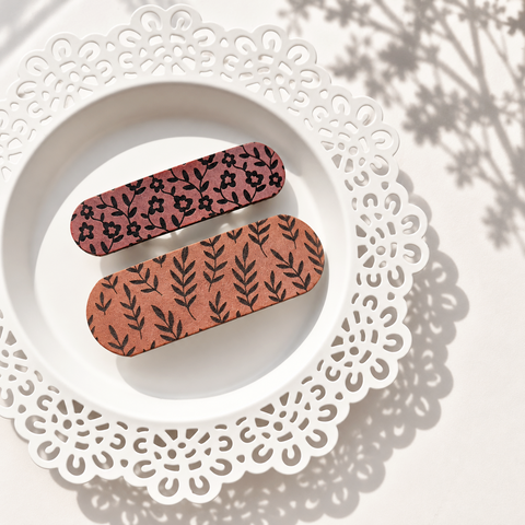 Botanical Hair Barrettes